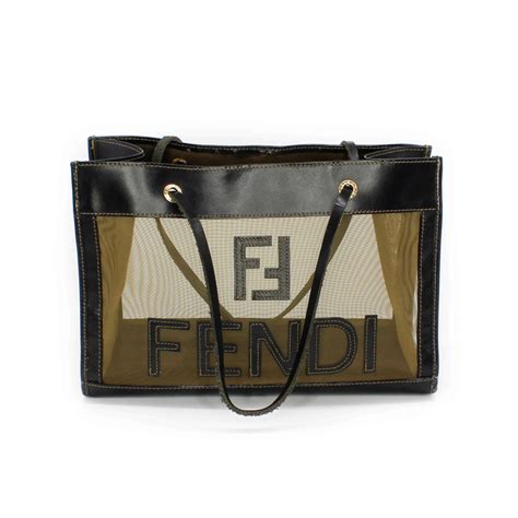 fendi tote bag small|fendi tote bag vintage.